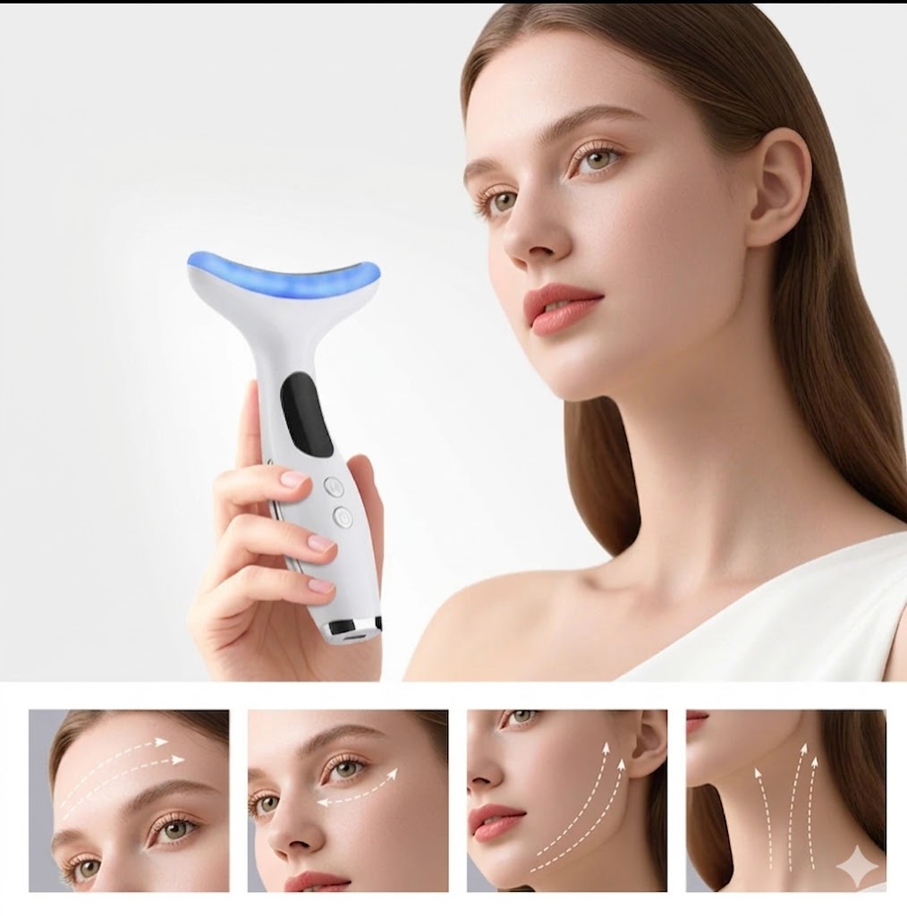 Aura Lift Masajeador Facial LED.
